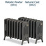 CI-NE360-4-D-001-002 - Georgian 4 Column Cast Iron Radiator H360mm x W512mm CI-NE360-4-D-001-002 - Georgian 4 Column Cast Iron Radiator H360mm x W512mm